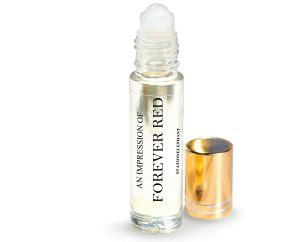 Forever Red Type Vegan Perfume Oil by StationElephant.