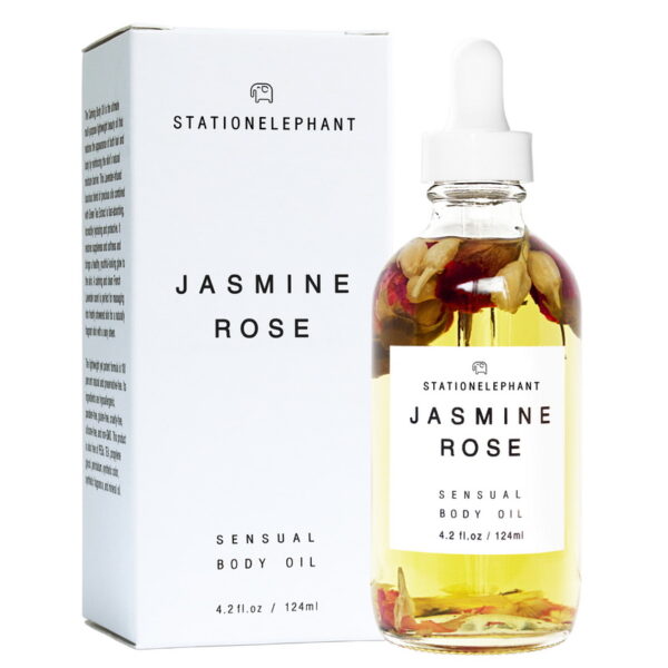 Jasmine Rose Vegan Body oil by Stationelephant